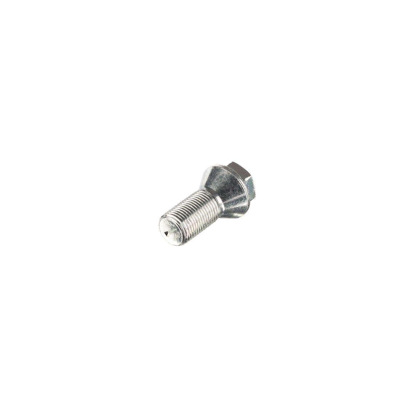 M14 x 1.25, Tapered Seat, 17 Hex, H/Socket, Galv