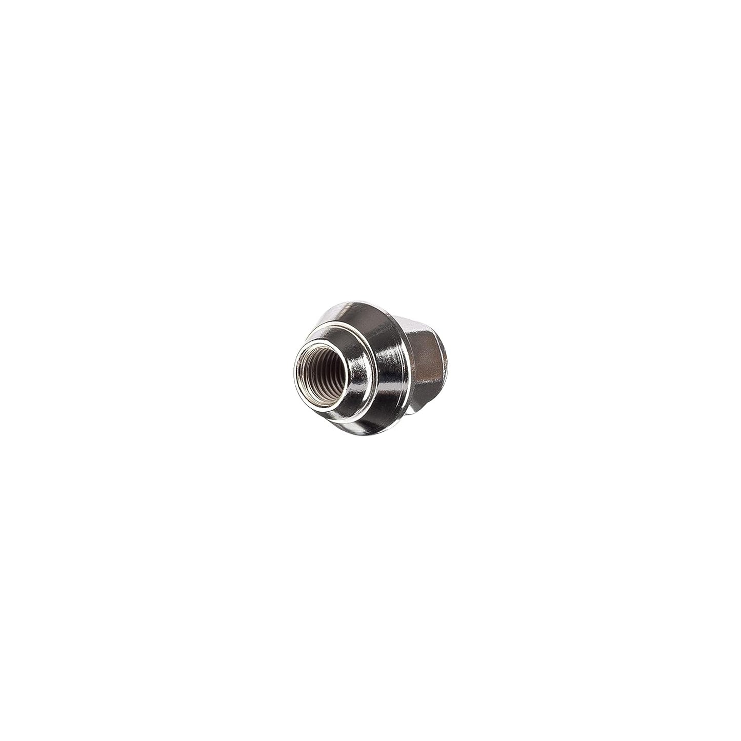 RYBO Chrome Alloy Wheel Nuts. M12 x 1.5, Taper Washer, 19mm Hex for Use With Ford Alloy Wheels & More (20)