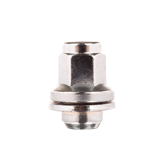 Closed Nut, Flat Seated W/Washer, M12 x 1.5, 19 Hex, 38 Height
