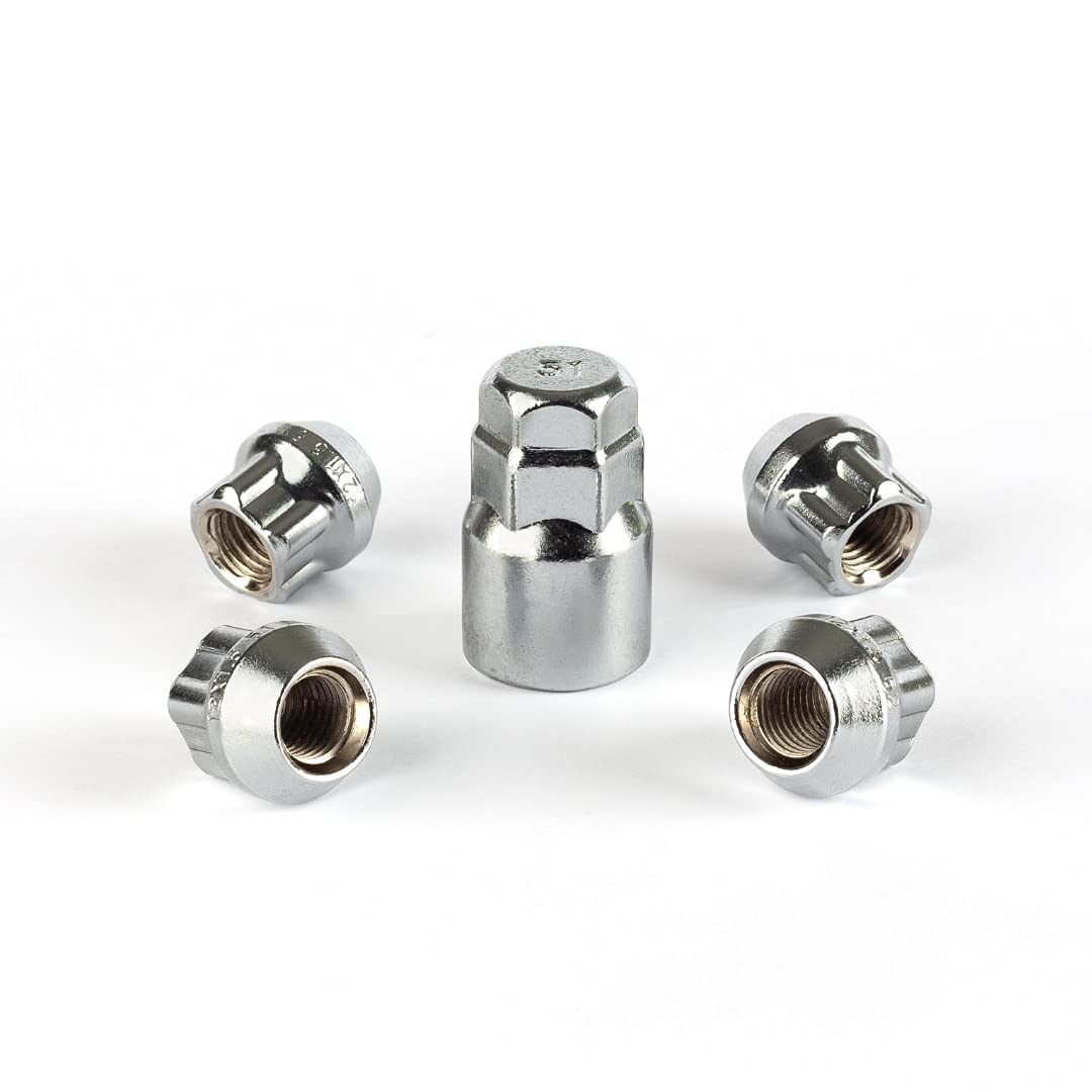Open-Ended Wheel Locking Nuts (Tapered)