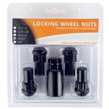 Closed-End Wheel Locking Nuts Extra Deep