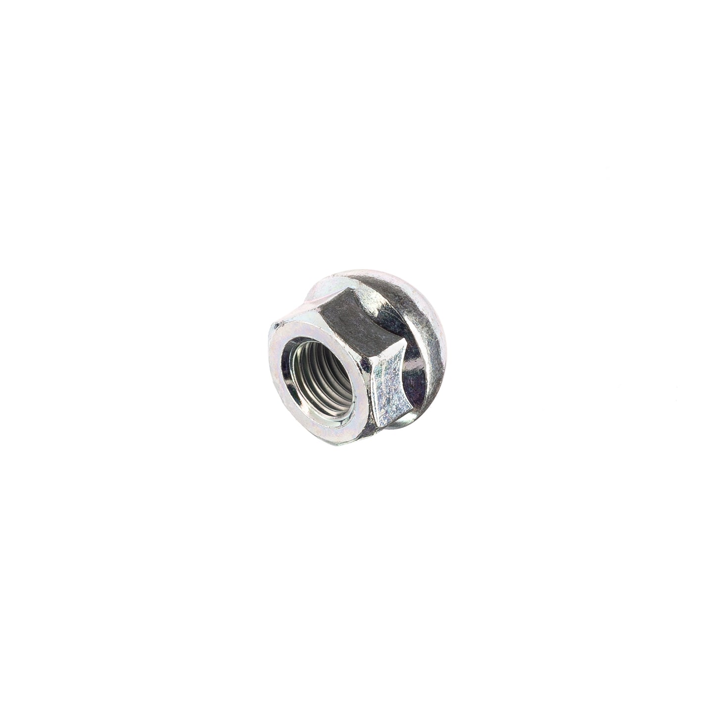 Open Nut, Ball Seat, M12 x 1.5, 19 Hex, 18 Height, Radius 12, Galv