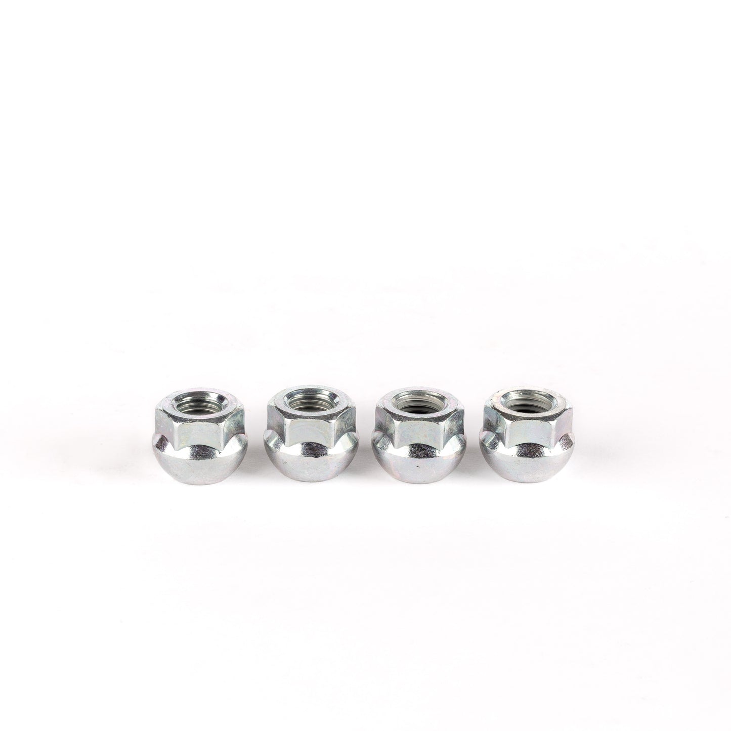 Open Nut, Ball Seat, M12 x 1.5, 19 Hex, 18 Height, Radius 12, Galv