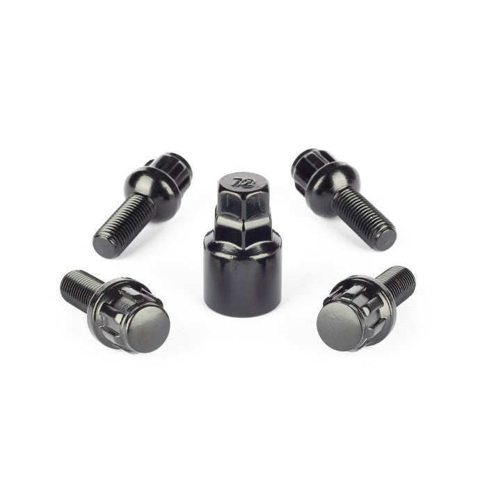 M12 x 1.5, Lock Bolt, Radius Seat, 17/19 Hex