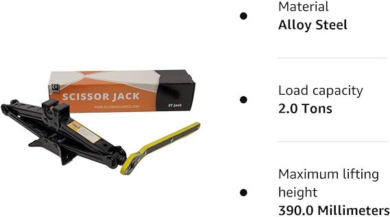 Scissor Jack 1.5, 2, 3 Ton