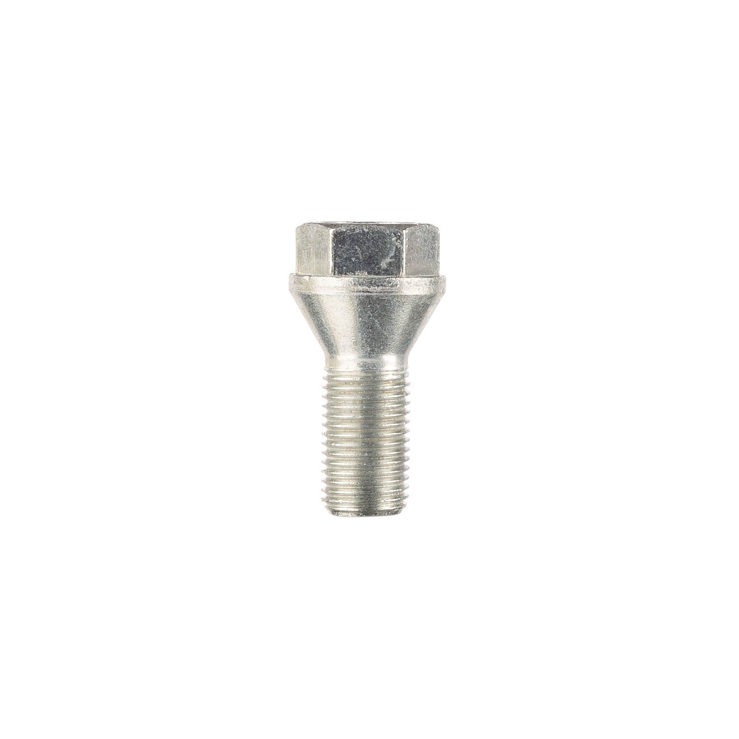 M12 x 1.25, Tapered Seat, 17 Hex, Short/H, Galv