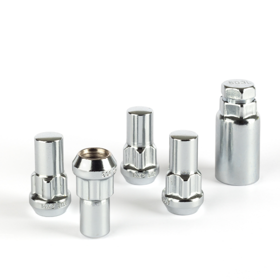 Closed-End Wheel Locking Nuts Extra Deep