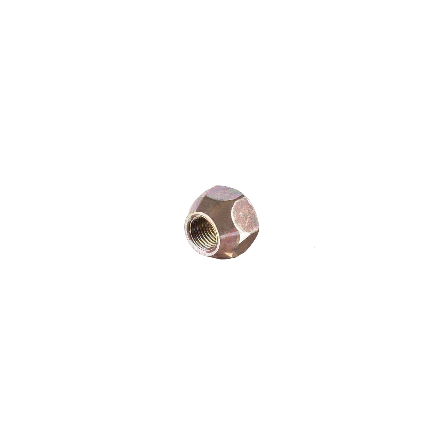 Open Nut, 60° Taper, 21 Hex, 16 Height, Yellow Glav